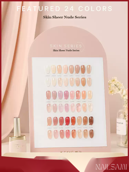 Taye Skin Sheer Nude Gel Polish - 24 Colors image 1