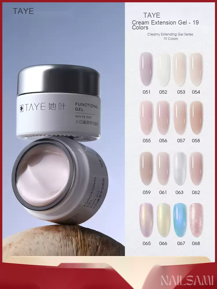 Taye Cream Extension Gel - 19 Colors image 1