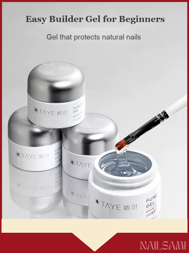 Taye White Jar Functional Gel Collection image 1