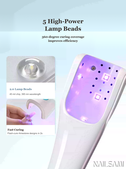 Taye Rechargeable Handheld Nail Lamp image 2