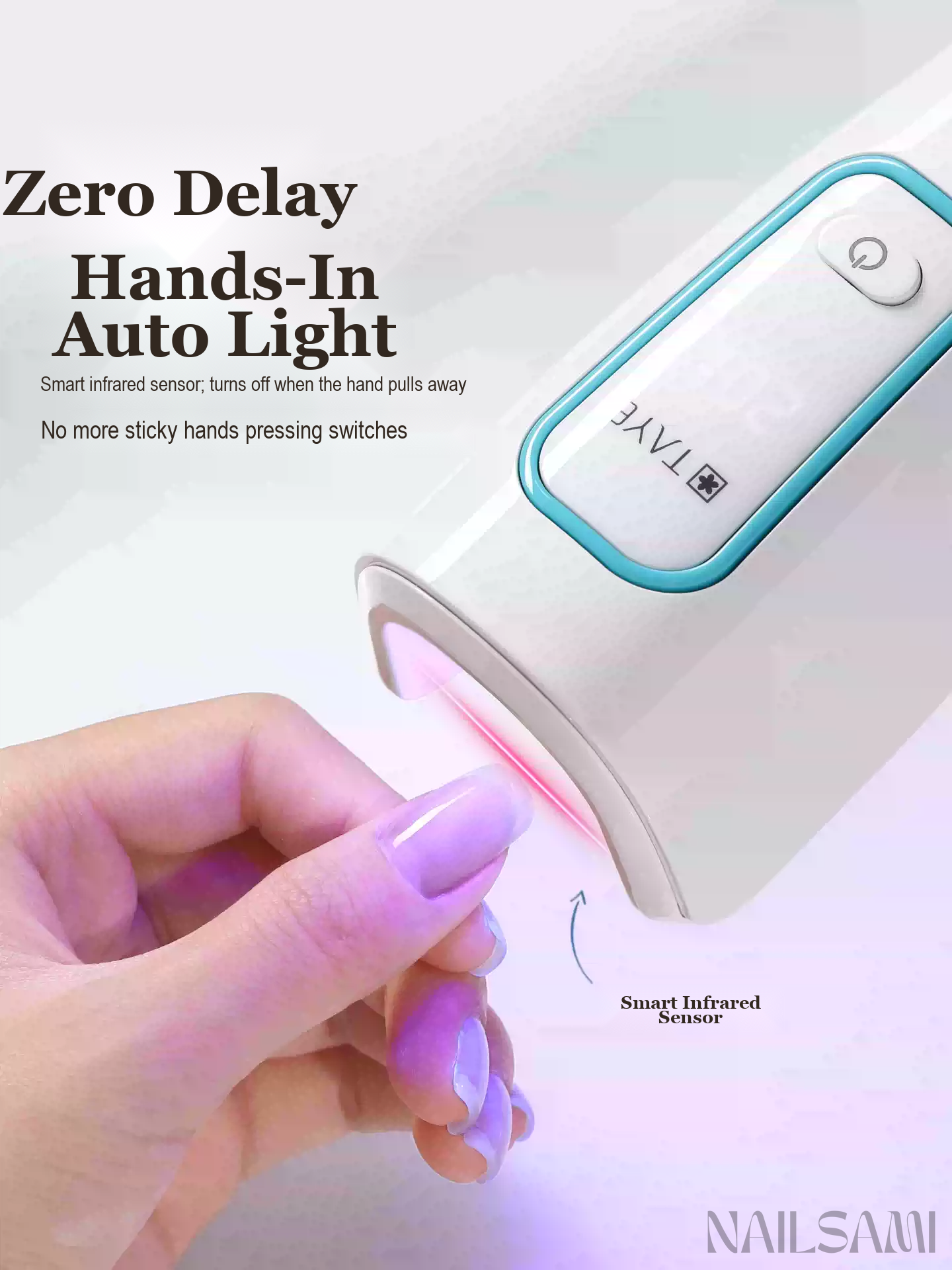 Taye Rechargeable Handheld Nail Lamp image 3