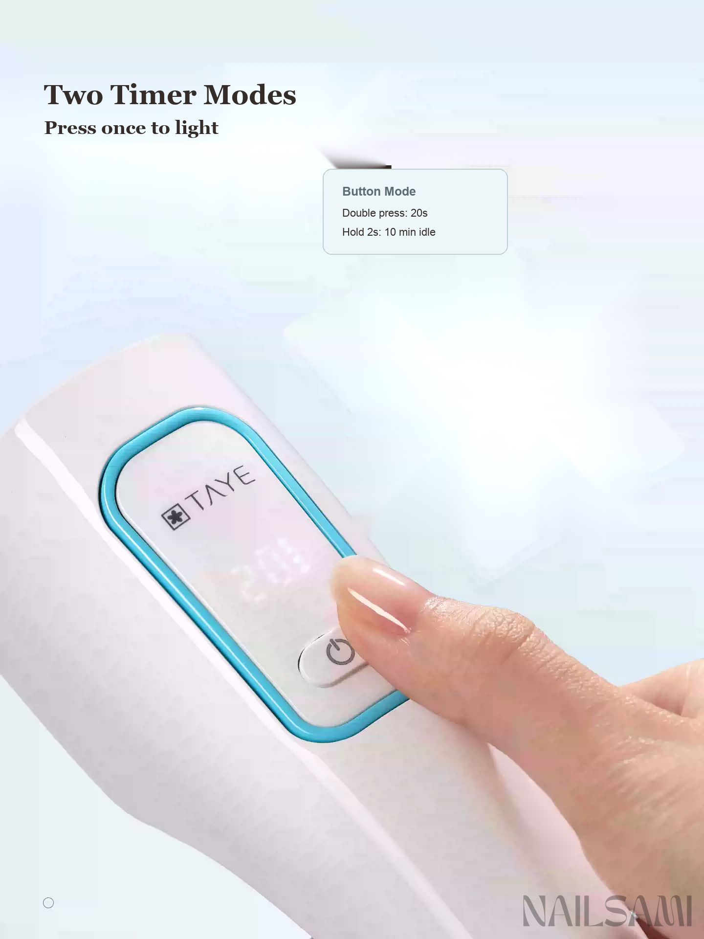 Taye Rechargeable Handheld Nail Lamp image 4