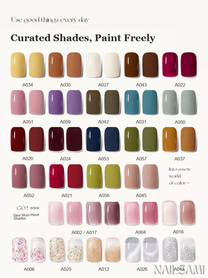 Taye A-Bottle Plant-Based Gel Polish Set - 60 Colors image 4