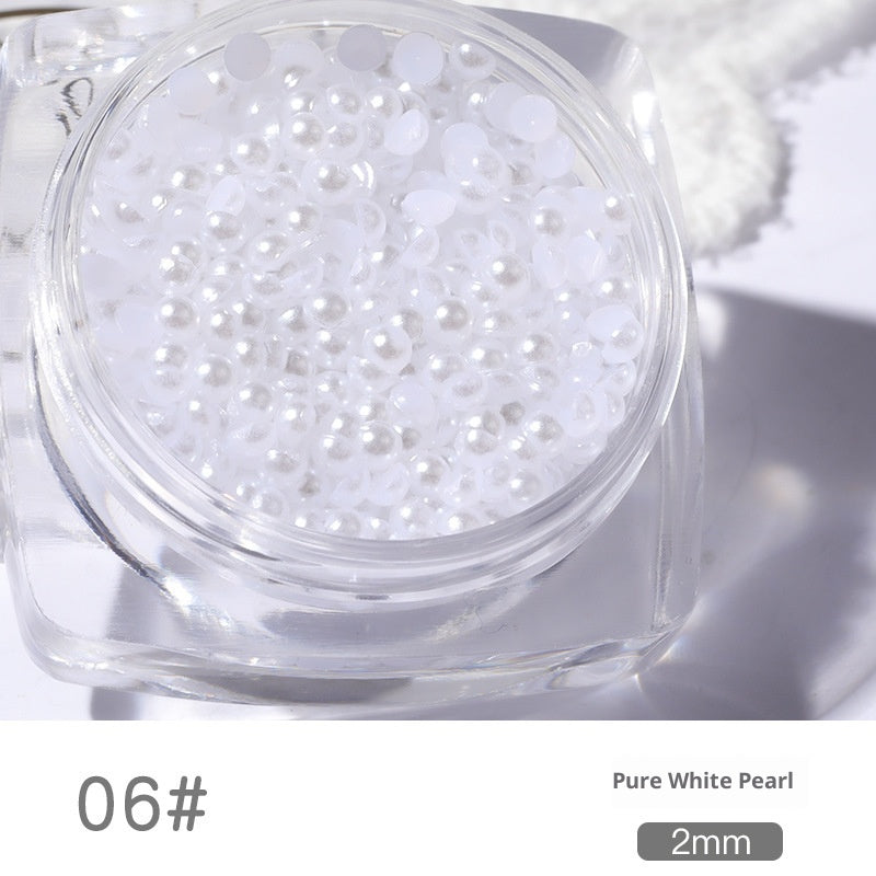 Resin Pearl Nail Art Decorations