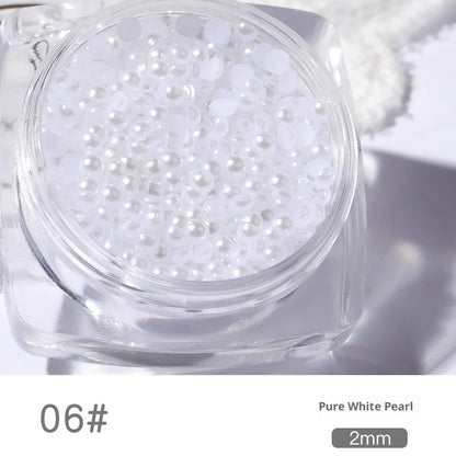 Resin Pearl Nail Art Decorations
