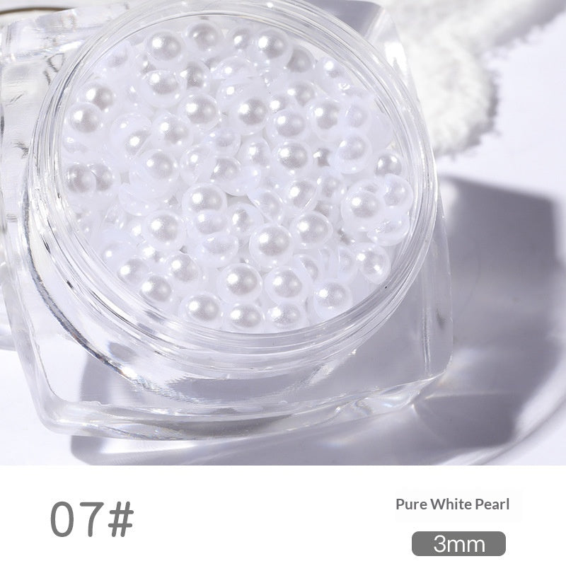 Resin Pearl Nail Art Decorations