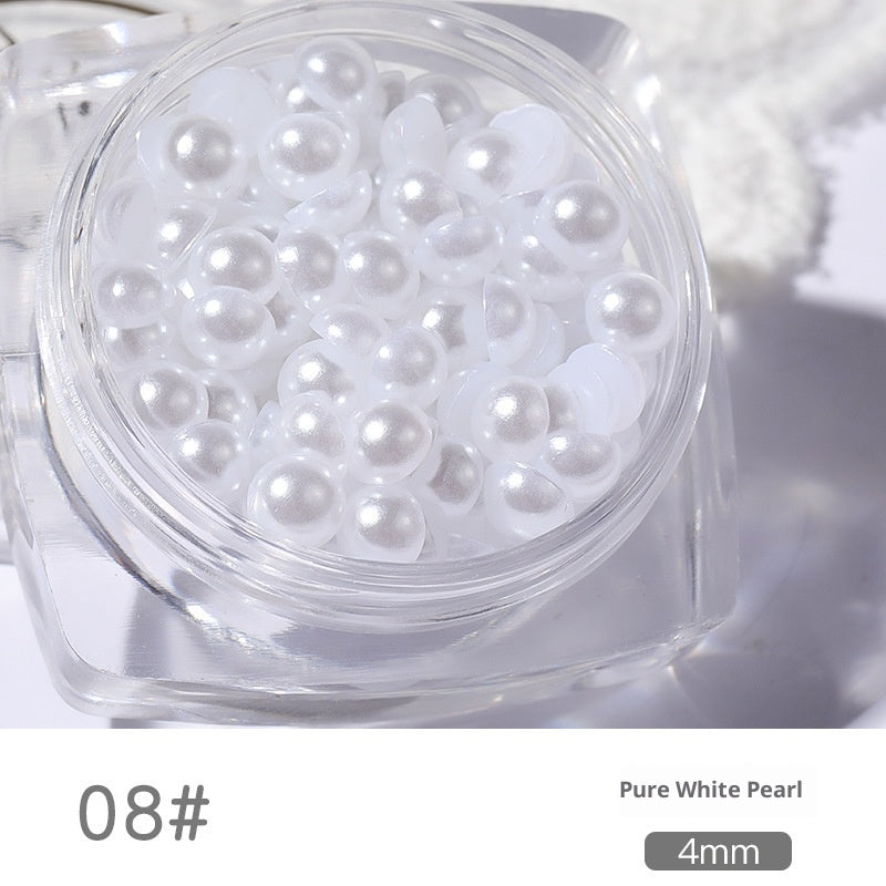 Resin Pearl Nail Art Decorations
