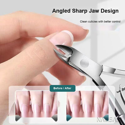 Stainless Steel Cuticle Nipper & Nail Prep Tool Set