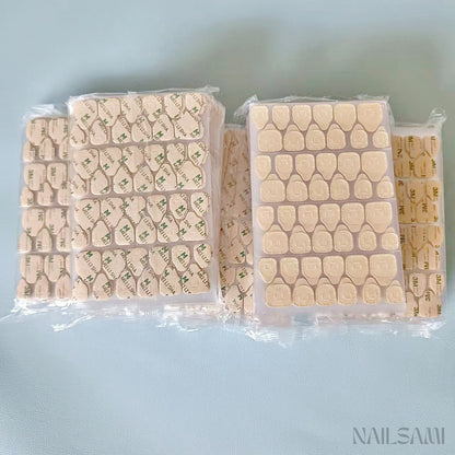 Press-On Nail Adhesive Tabs - 0.3 mm