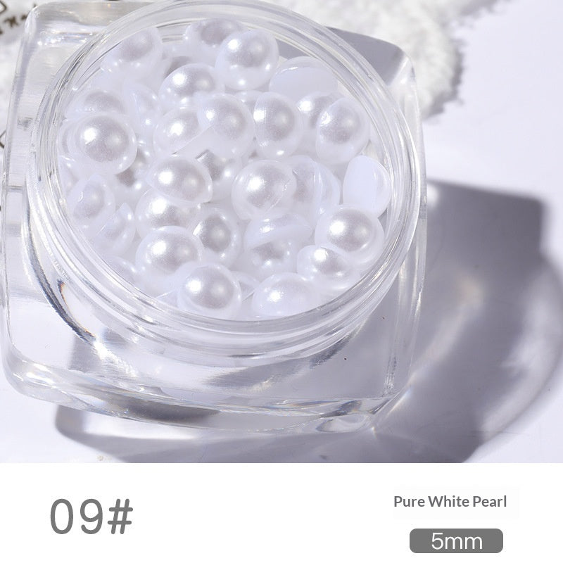 Resin Pearl Nail Art Decorations