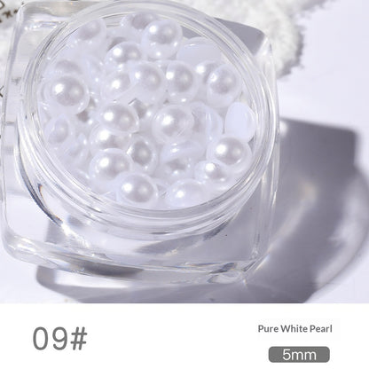 Resin Pearl Nail Art Decorations