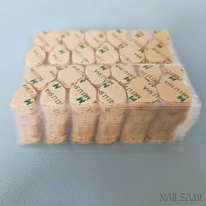 Press-On Nail Adhesive Tabs - 0.3 mm