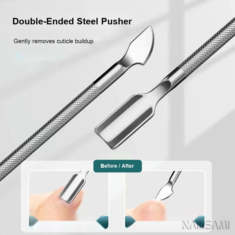Stainless Steel Cuticle Nipper & Nail Prep Tool Set