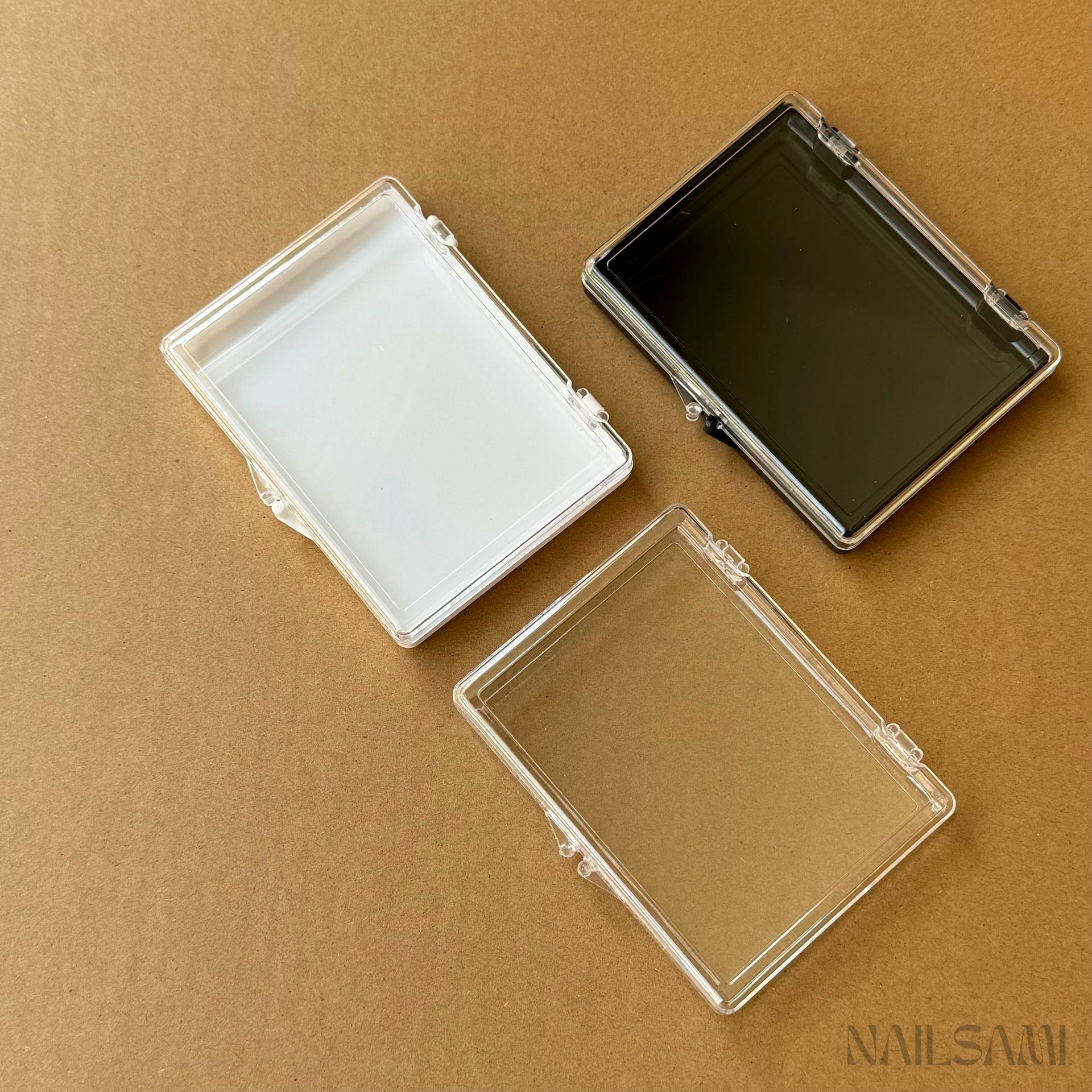 Clear Press-On Nail Gift Box - 100 x 75 x 18 mm