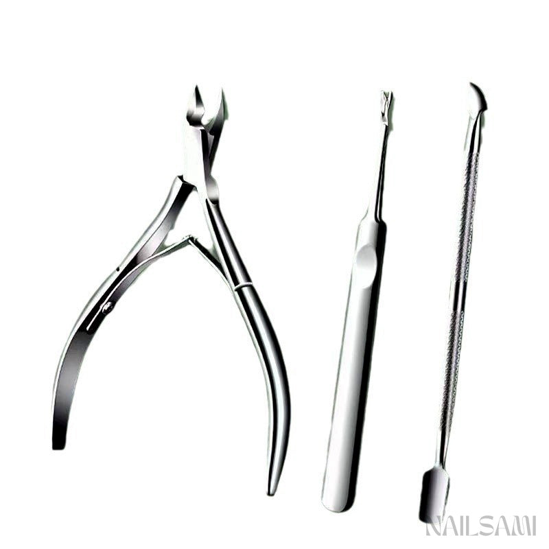 Stainless Steel Cuticle Nipper & Nail Prep Tool Set