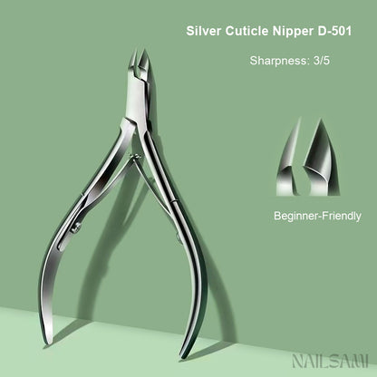 Stainless Steel Cuticle Nipper & Nail Prep Tool Set