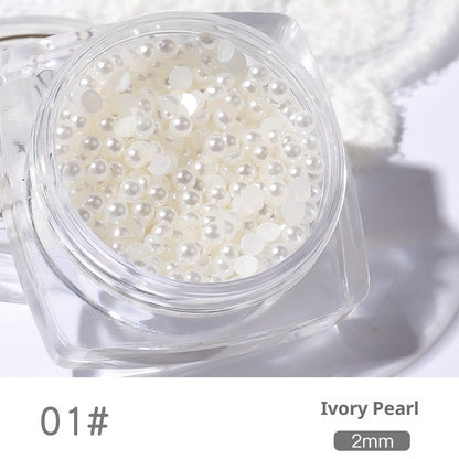 Resin Pearl Nail Art Decorations