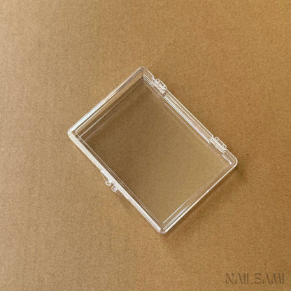 Clear Press-On Nail Gift Box - 100 x 75 x 18 mm