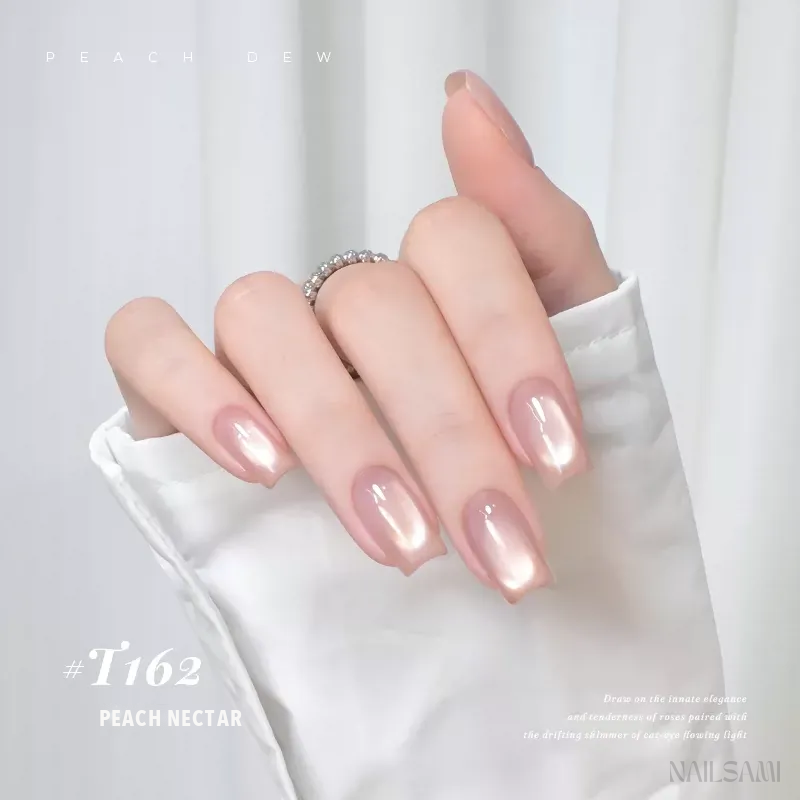 Taye Chantilly Rose T162 Peach Nectar cat eye gel