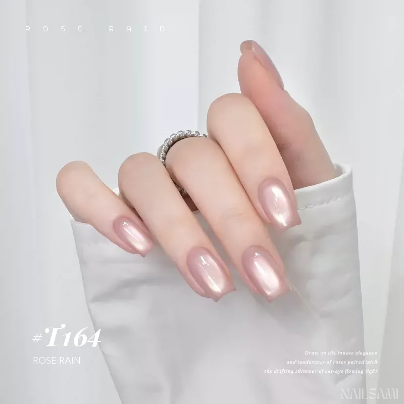 Taye Chantilly Rose T164 Rose Rain cat eye gel