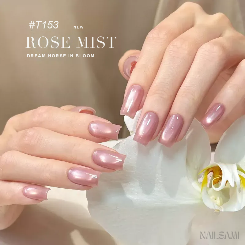 Taye Dream Horse in Bloom T153 Rose Mist cat eye gel