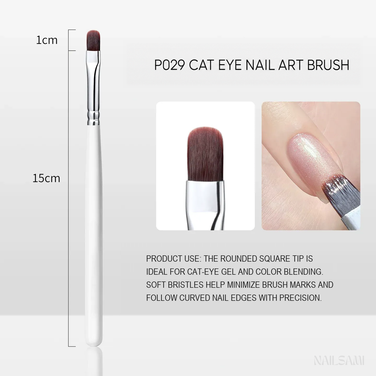 Taye P029 cat eye nail art brush