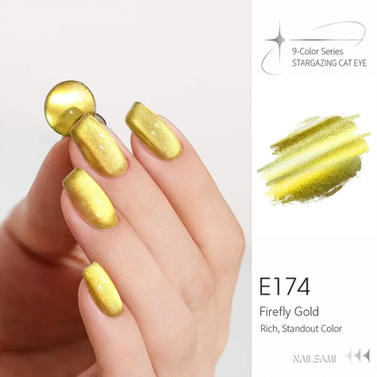 Taye Stargazing Cat Eye E174 Firefly Gold