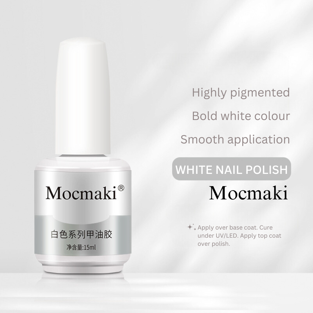 MOCMAKI Black and White Gel Polish MOCMAKI