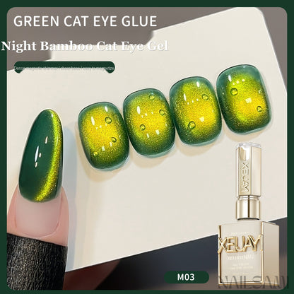 Xeijayi Night Bamboo Emerald Cat Eye Gel - 3 Colors