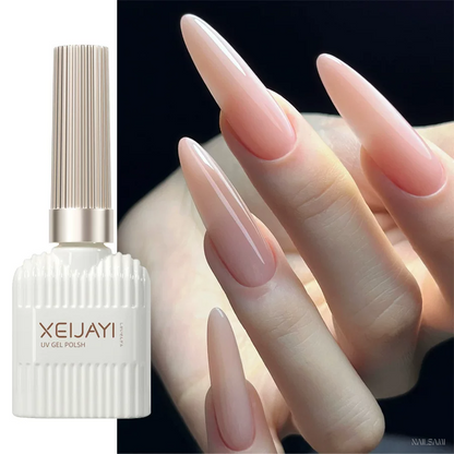 Xeijayi Divine Maiden sheer nude pink gel polish shade