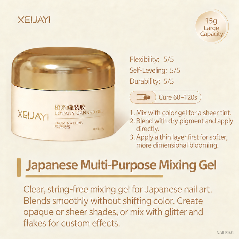 Xeijayi Japanese Multi-Purpose Mixing Gel in a 15g jar
