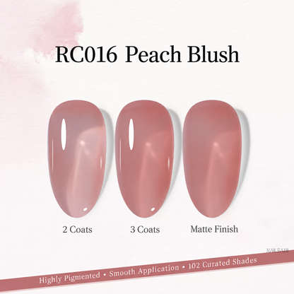 Xeijayi Milk Bottle Gel Polish shade RC016 Peach Blush