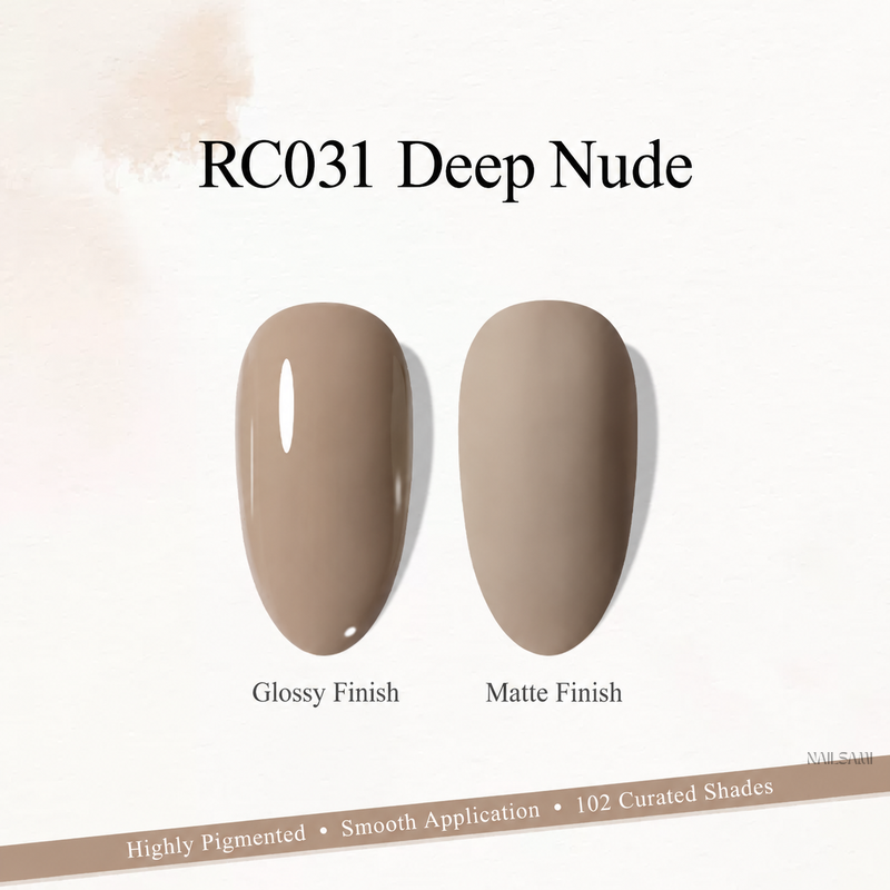 Xeijayi Milk Bottle Gel Polish shade RC031 Deep Nude