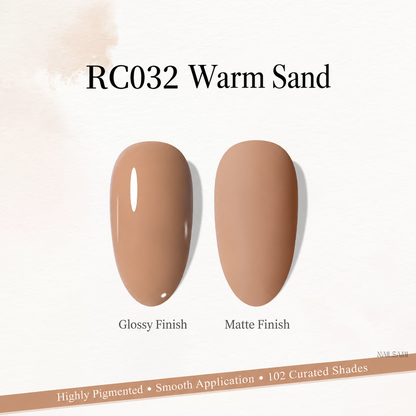 Xeijayi Milk Bottle Gel Polish shade RC032 Warm Sand