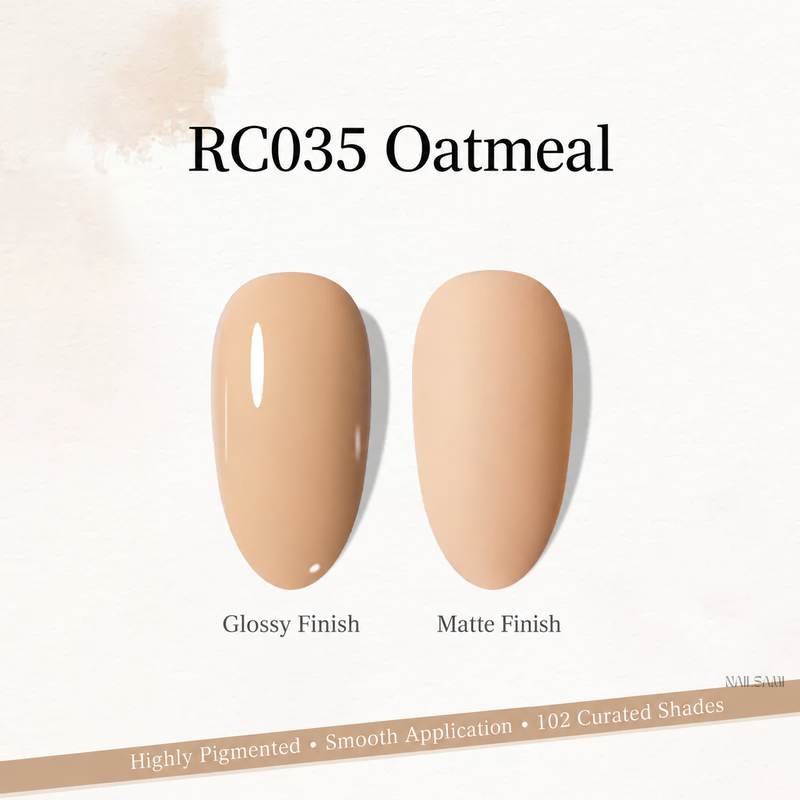 Xeijayi Milk Bottle Gel Polish shade RC035 Oatmeal
