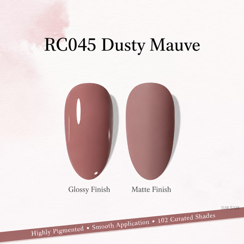 Xeijayi Milk Bottle Gel Polish shade RC045 Dusty Mauve