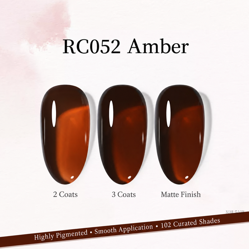 Xeijayi Milk Bottle Gel Polish shade RC052 Amber