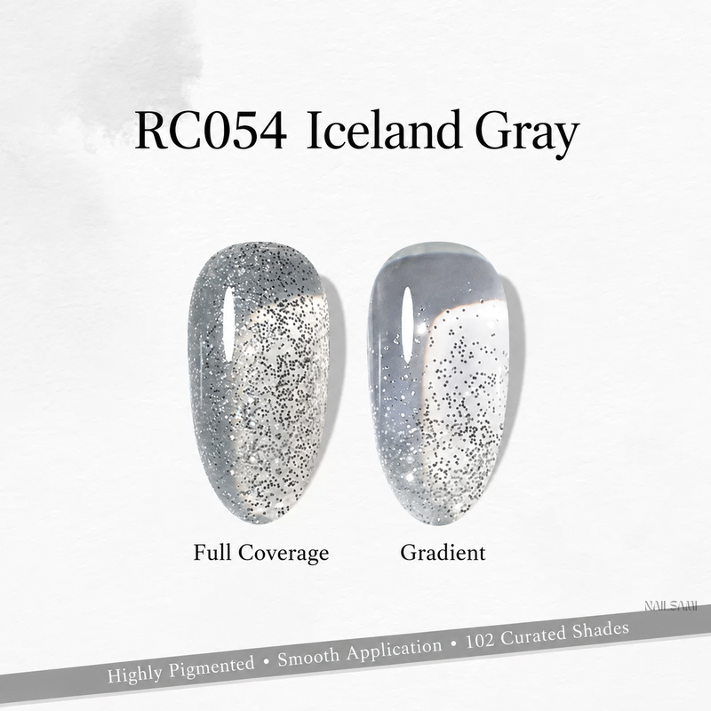 Xeijayi Milk Bottle Gel Polish shade RC054 Iceland Gray