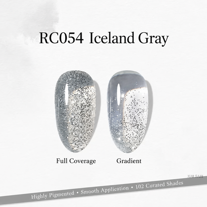 Xeijayi Milk Bottle Gel Polish shade RC054 Iceland Gray