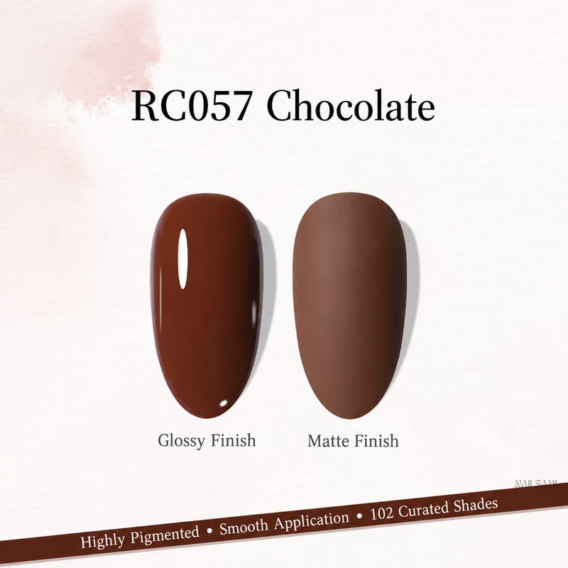 Xeijayi Milk Bottle Gel Polish shade RC057 Chocolate
