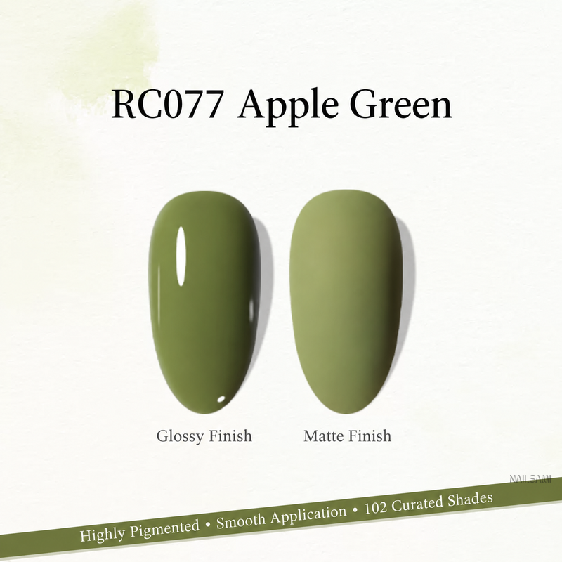 Xeijayi Milk Bottle Gel Polish shade RC077 Apple Green