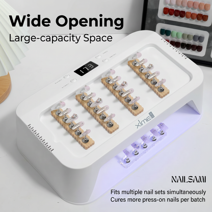 F10 Wide opening large-capacity space for press-on nails