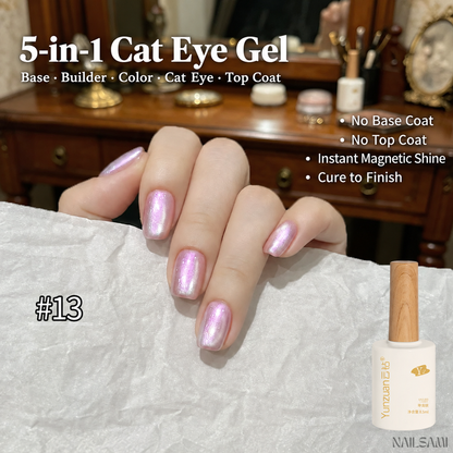 Yunzuan 5-in-1 cat eye gel polish shade Y13